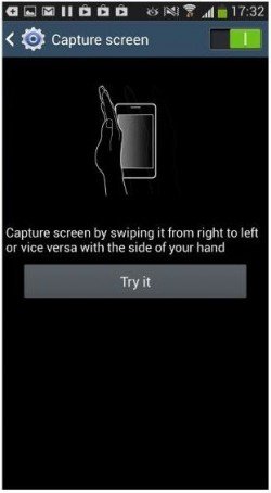 How to take a screenshot with Samsung Galaxy S4?