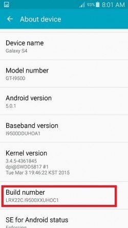 How To Enable USB Debugging On Galaxy Smartphone (Lollipop 5.0 or Higher)?