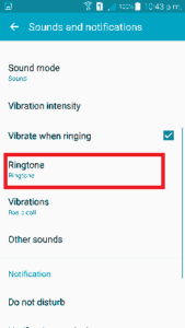 How To Set/Change Ringtone On A Samsung Galaxy Android Smartphone ...